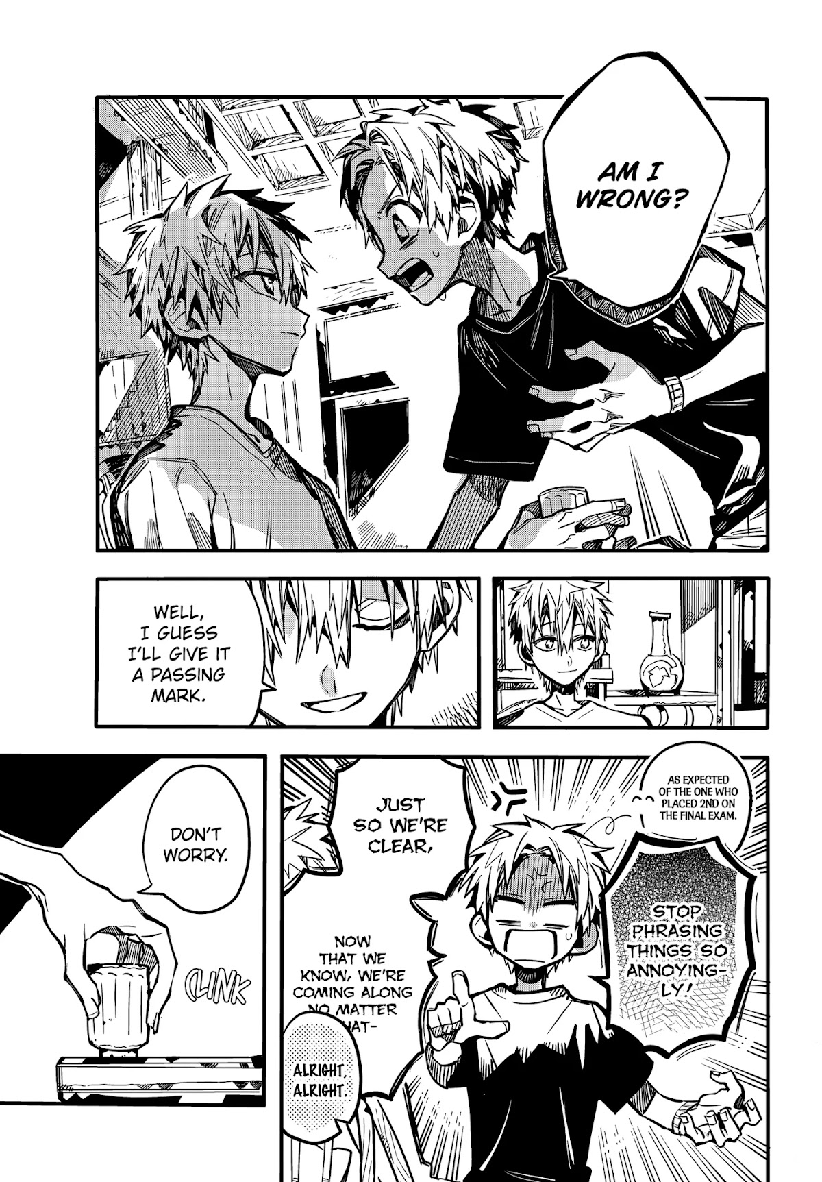 Jibaku Shounen Hanako-kun Chapter 73 page 24 - Chapter 73: At the Minamoto House