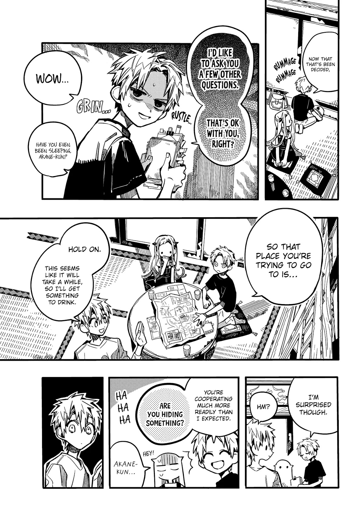 Jibaku Shounen Hanako-kun Chapter 73 page 26 - Chapter 73: At the Minamoto House