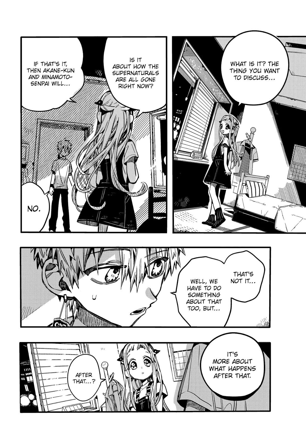 Jibaku Shounen Hanako-kun Chapter 73 page 29 - Chapter 73: At the Minamoto House