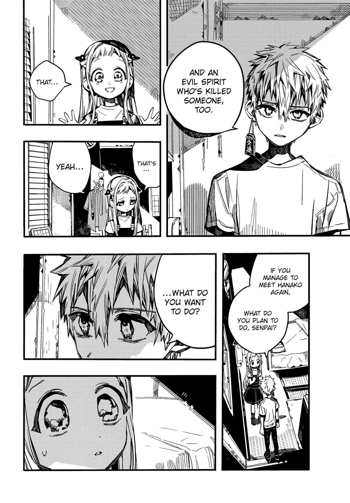 Jibaku Shounen Hanako-kun Chapter 73 page 31 - Chapter 73: At the Minamoto House