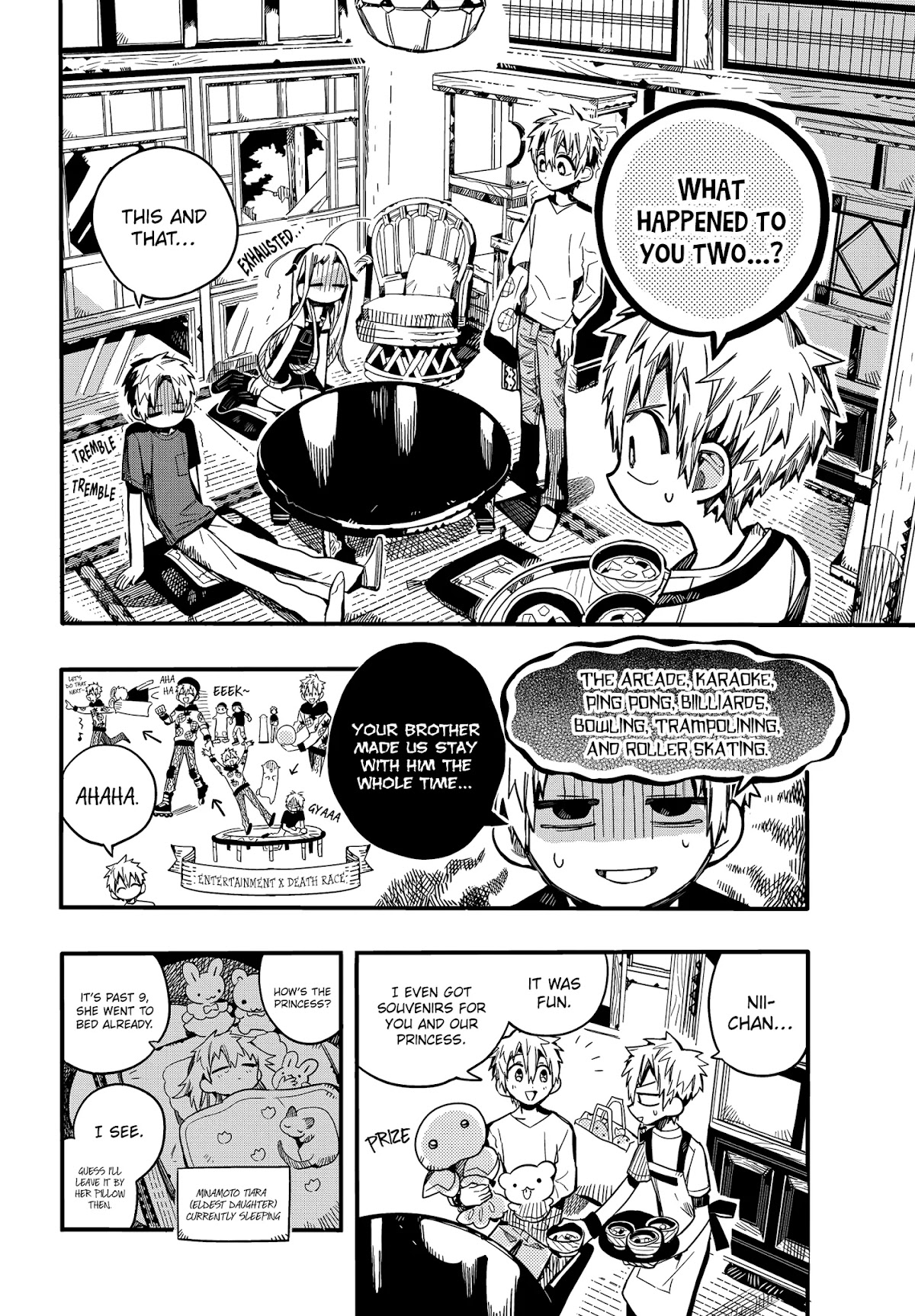 Jibaku Shounen Hanako-kun Chapter 73 page 5 - Chapter 73: At the Minamoto House
