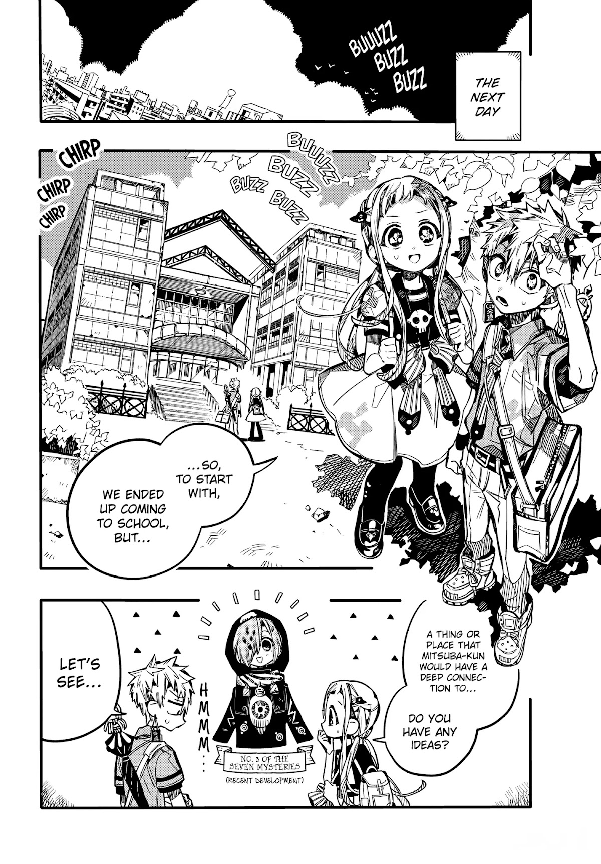 Jibaku Shounen Hanako-kun Chapter 74 page 11 - Chapter 74: Loss