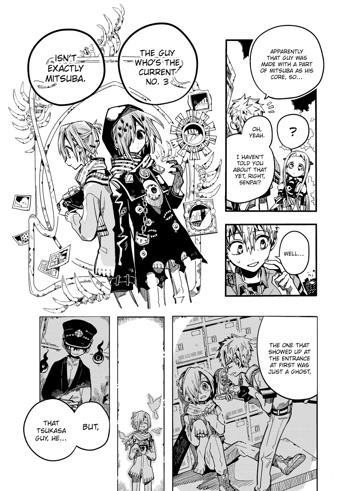 Jibaku Shounen Hanako-kun Chapter 74 page 12 - Chapter 74: Loss