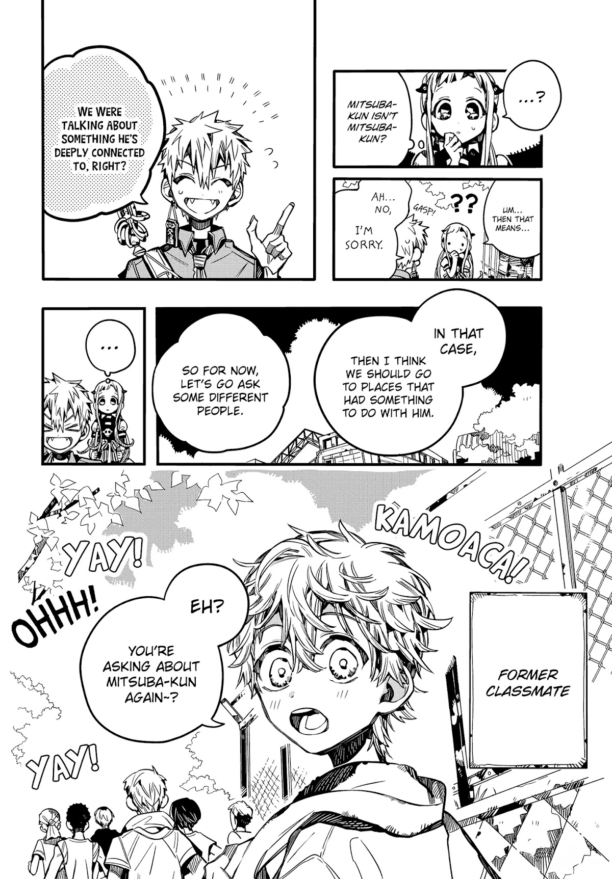 Jibaku Shounen Hanako-kun Chapter 74 page 15 - Chapter 74: Loss