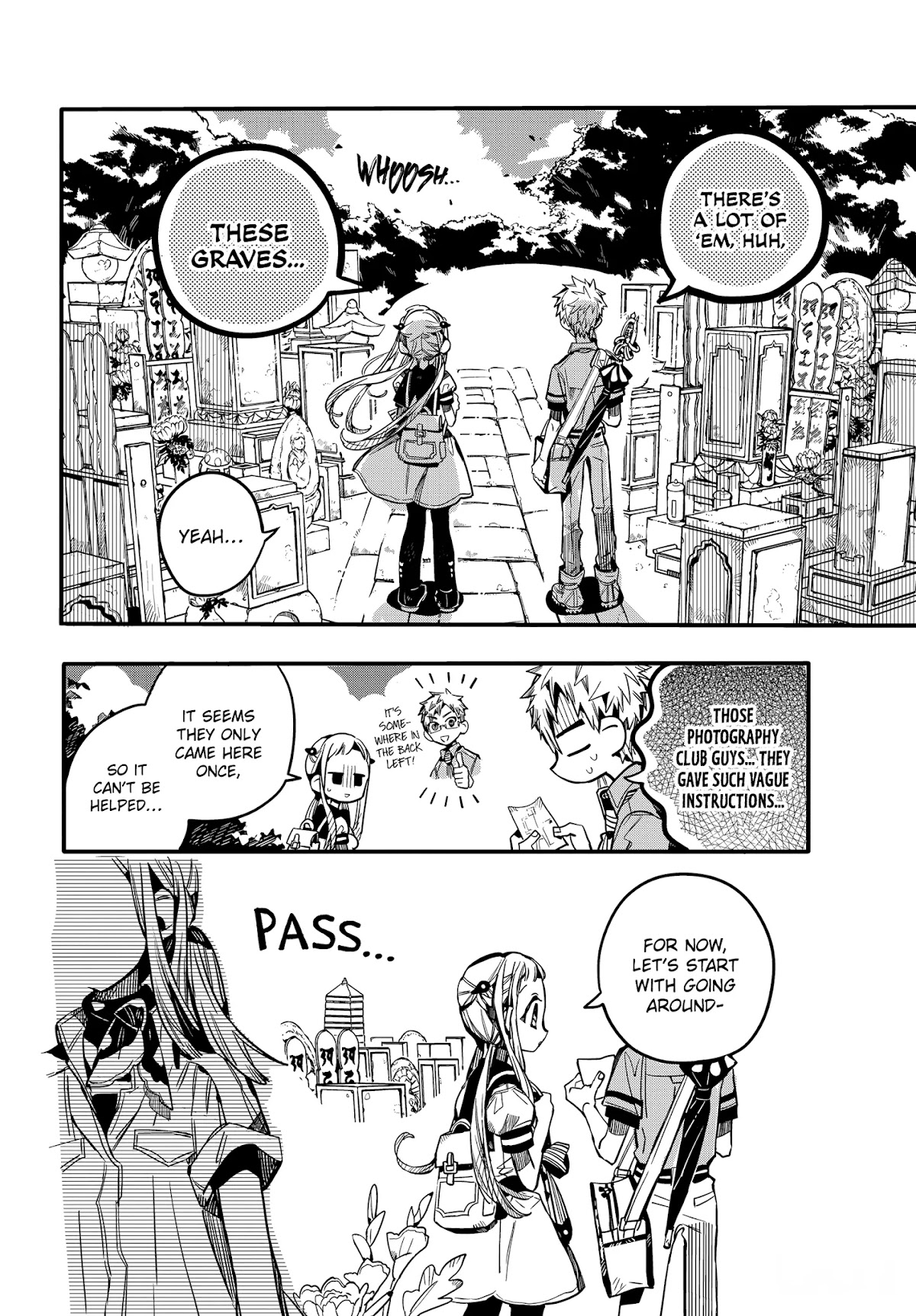 Jibaku Shounen Hanako-kun Chapter 74 page 19 - Chapter 74: Loss