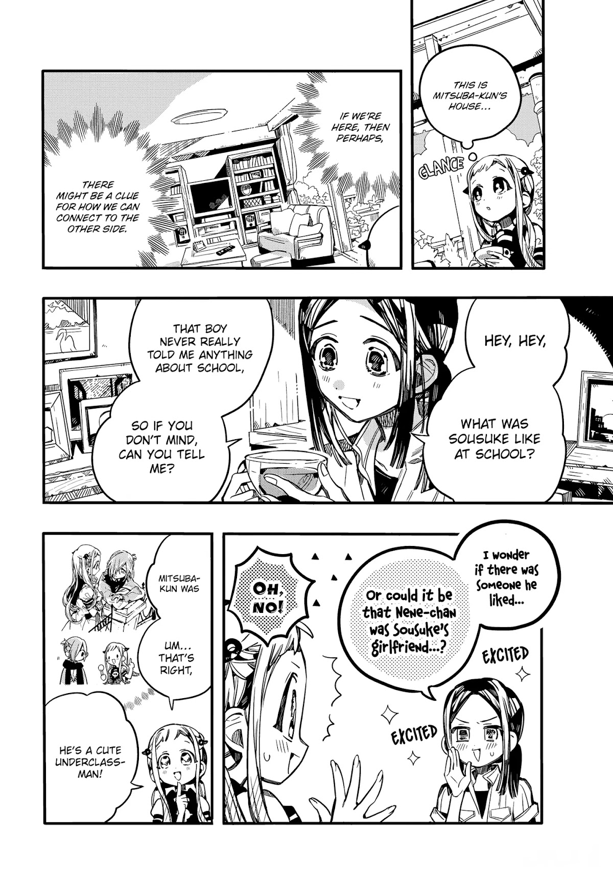 Jibaku Shounen Hanako-kun Chapter 74 page 25 - Chapter 74: Loss
