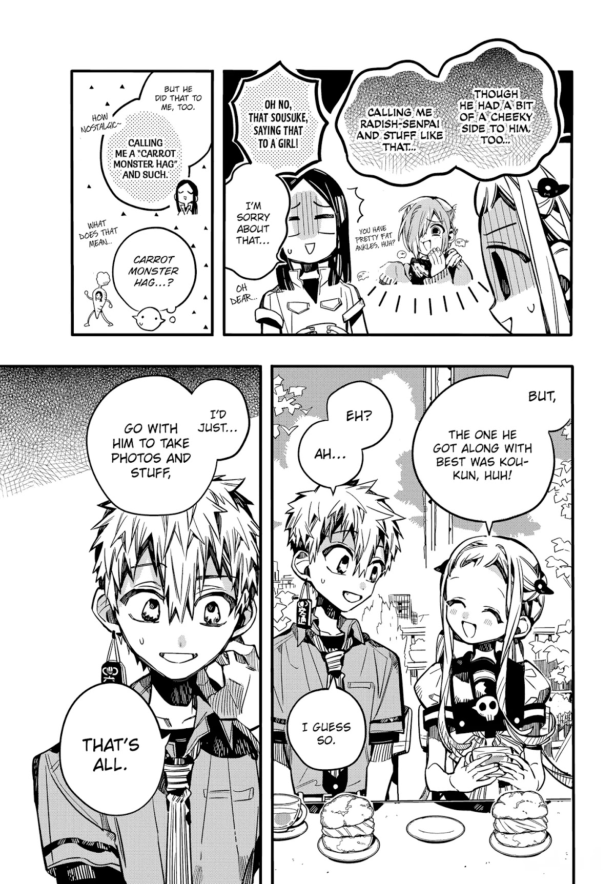 Jibaku Shounen Hanako-kun Chapter 74 page 26 - Chapter 74: Loss
