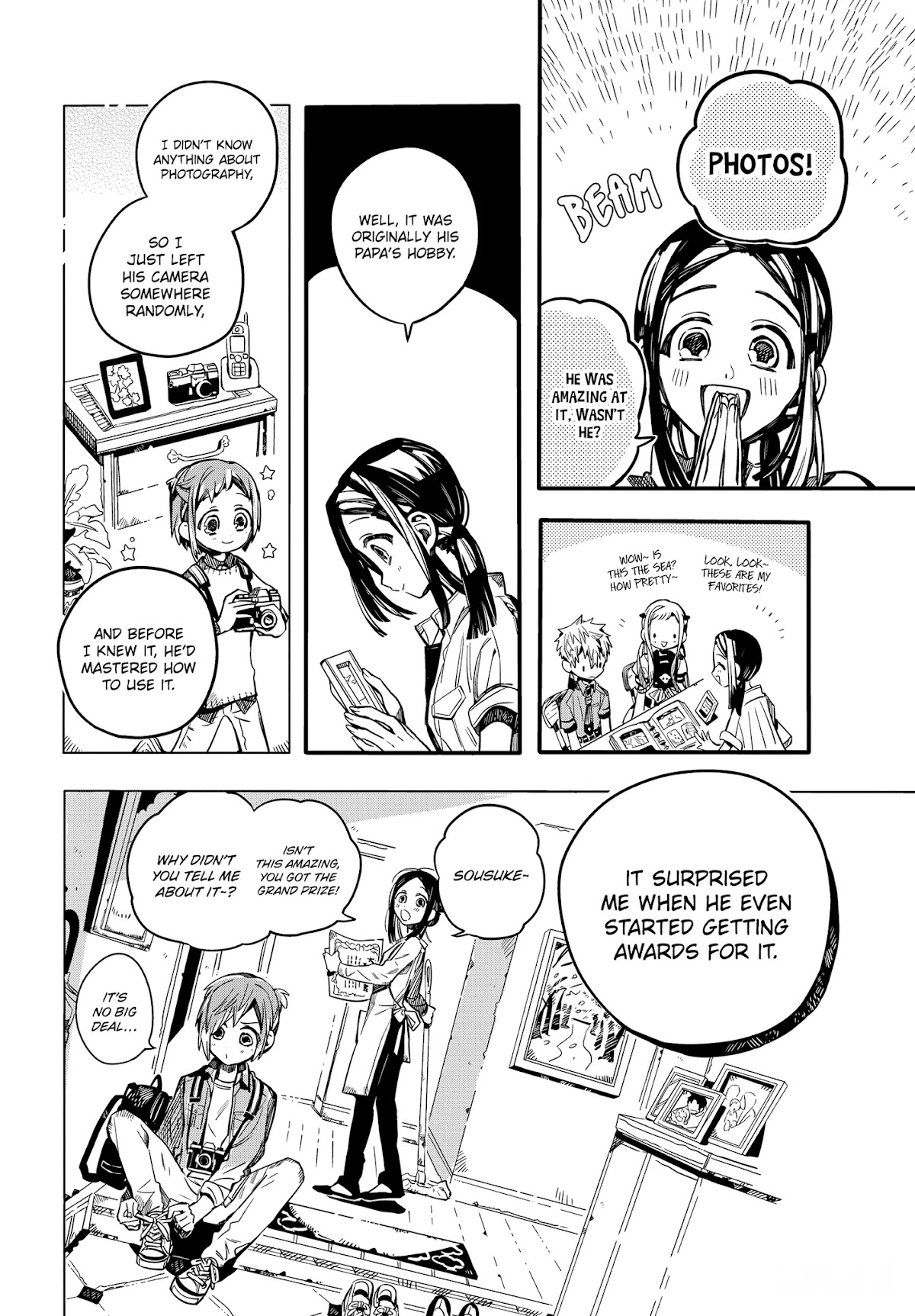 Jibaku Shounen Hanako-kun Chapter 74 page 27 - Chapter 74: Loss