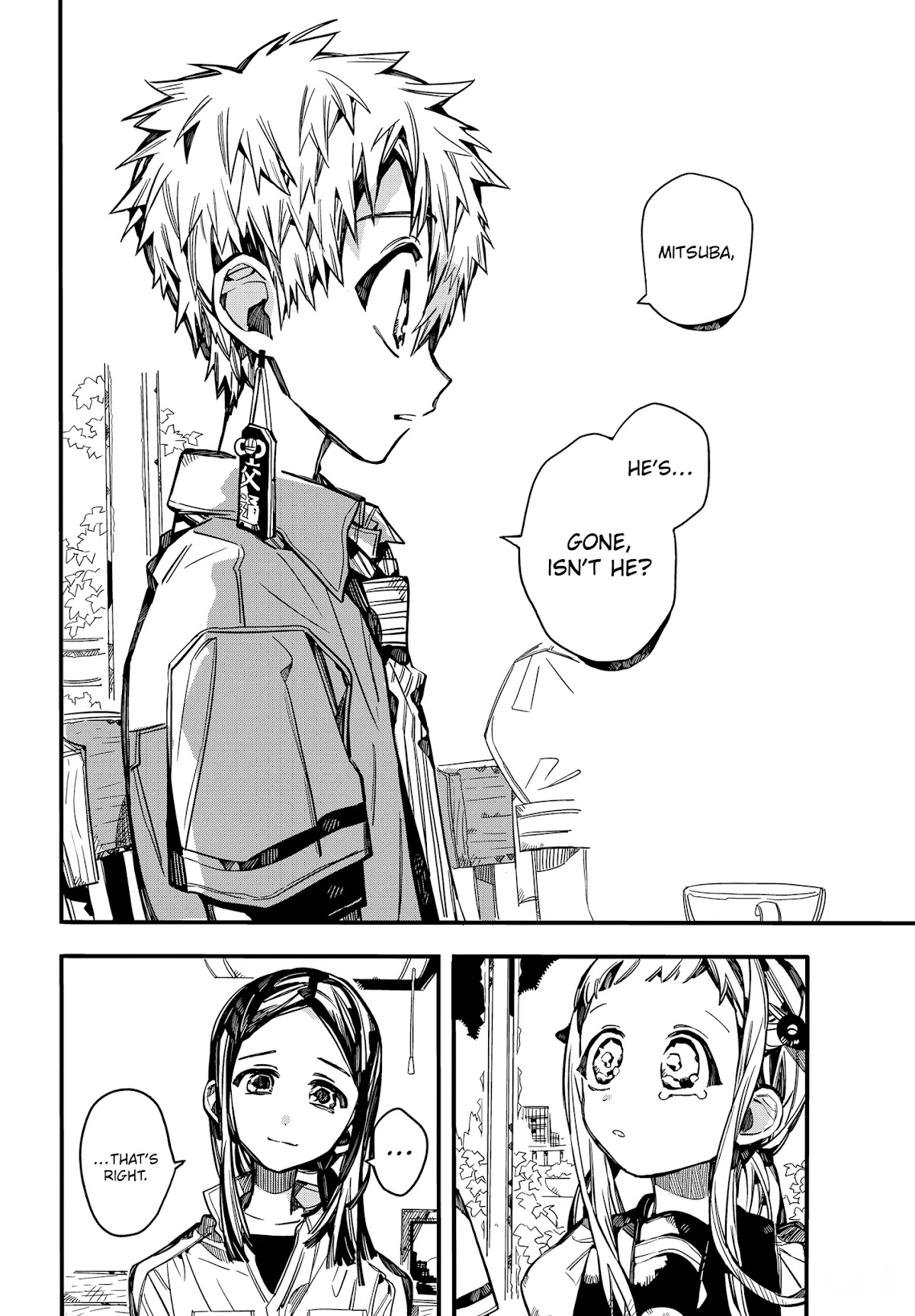 Jibaku Shounen Hanako-kun Chapter 74 page 35 - Chapter 74: Loss