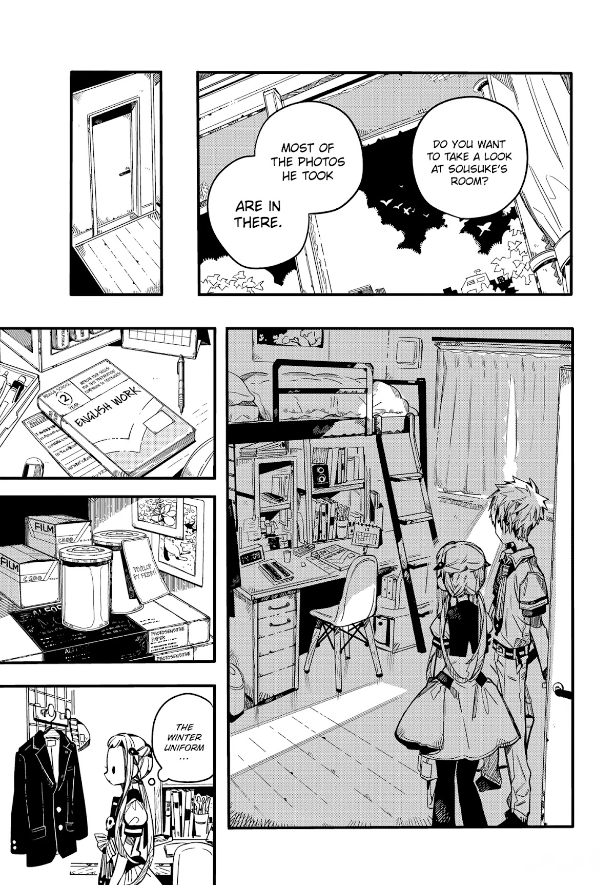 Jibaku Shounen Hanako-kun Chapter 74 page 36 - Chapter 74: Loss