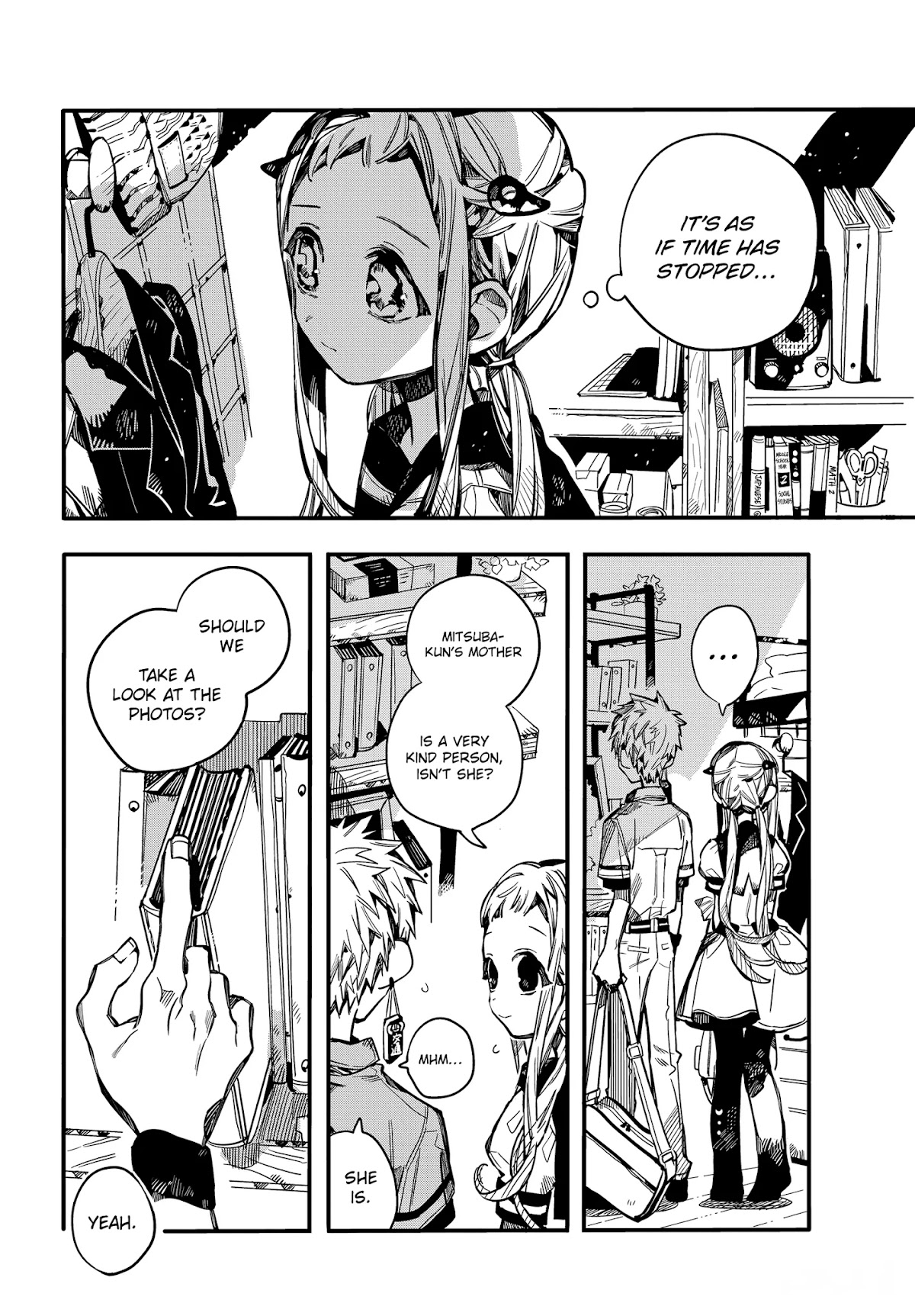 Jibaku Shounen Hanako-kun Chapter 74 page 37 - Chapter 74: Loss