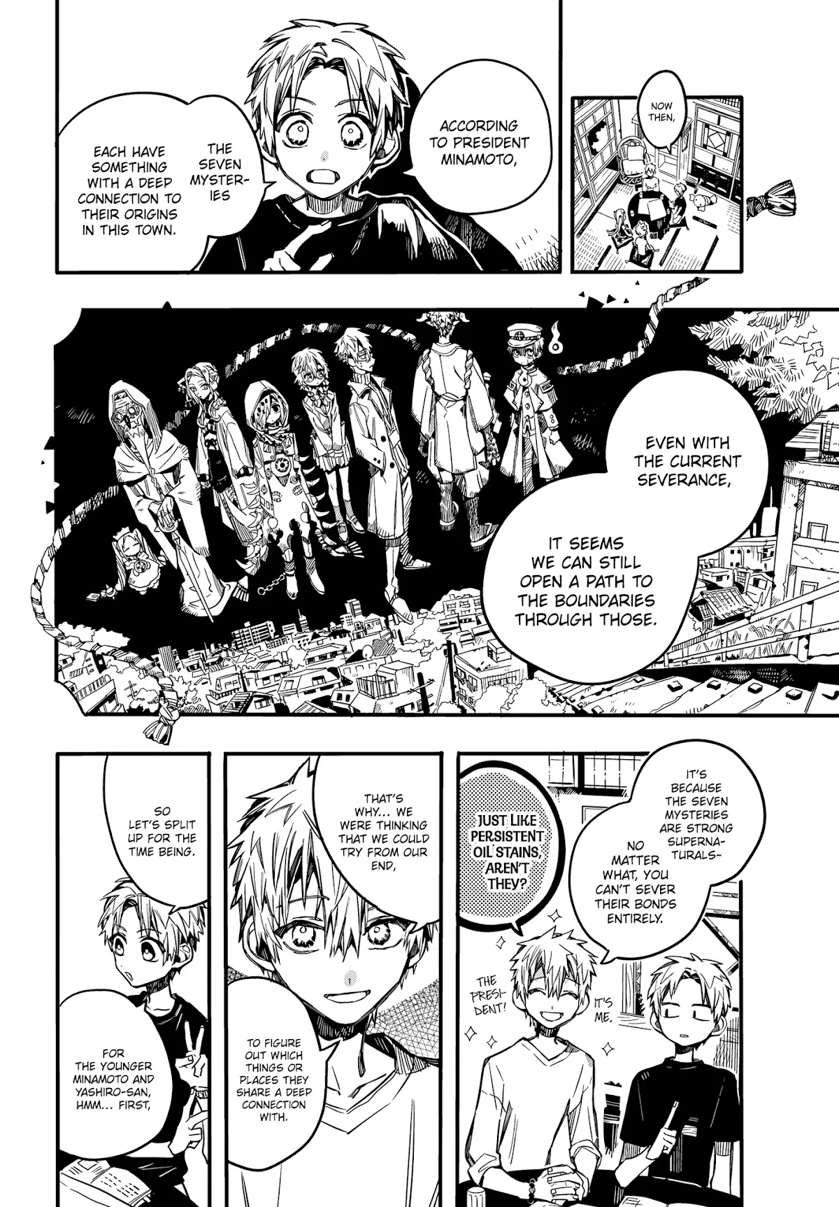 Jibaku Shounen Hanako-kun Chapter 74 page 9 - Chapter 74: Loss