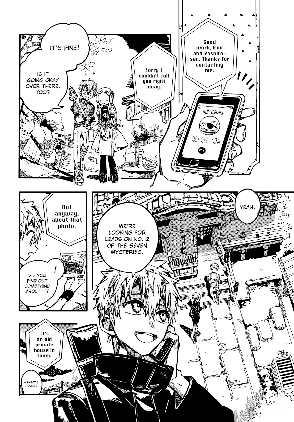 Jibaku Shounen Hanako-kun Chapter 75 page 10 - Chapter 75: Encounter