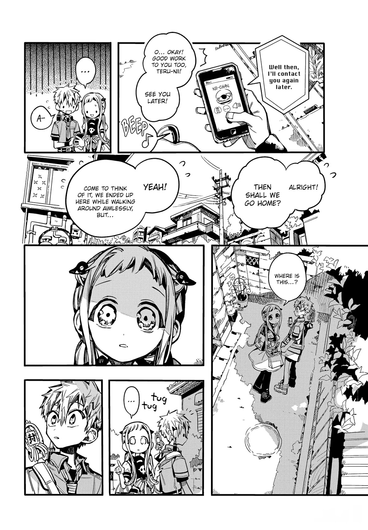 Jibaku Shounen Hanako-kun Chapter 75 page 14 - Chapter 75: Encounter