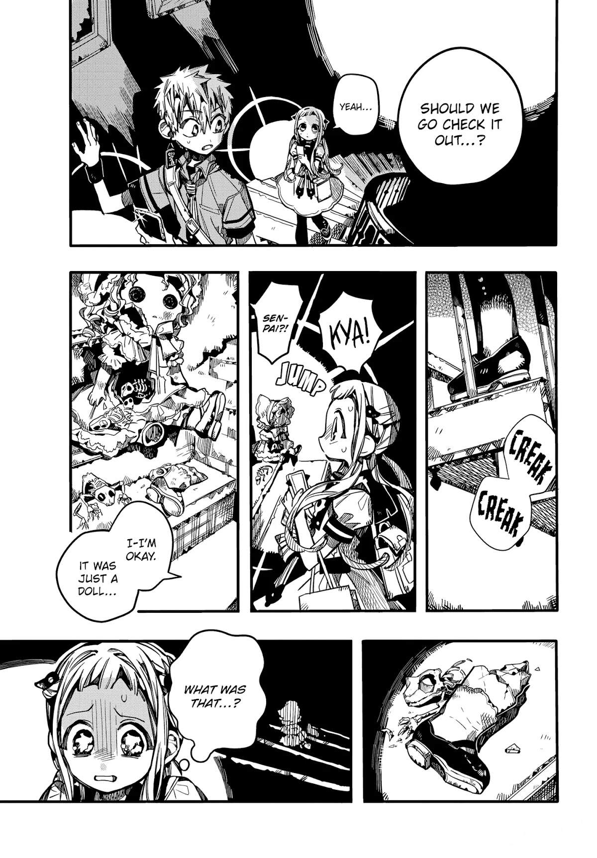 Jibaku Shounen Hanako-kun Chapter 75 page 23 - Chapter 75: Encounter