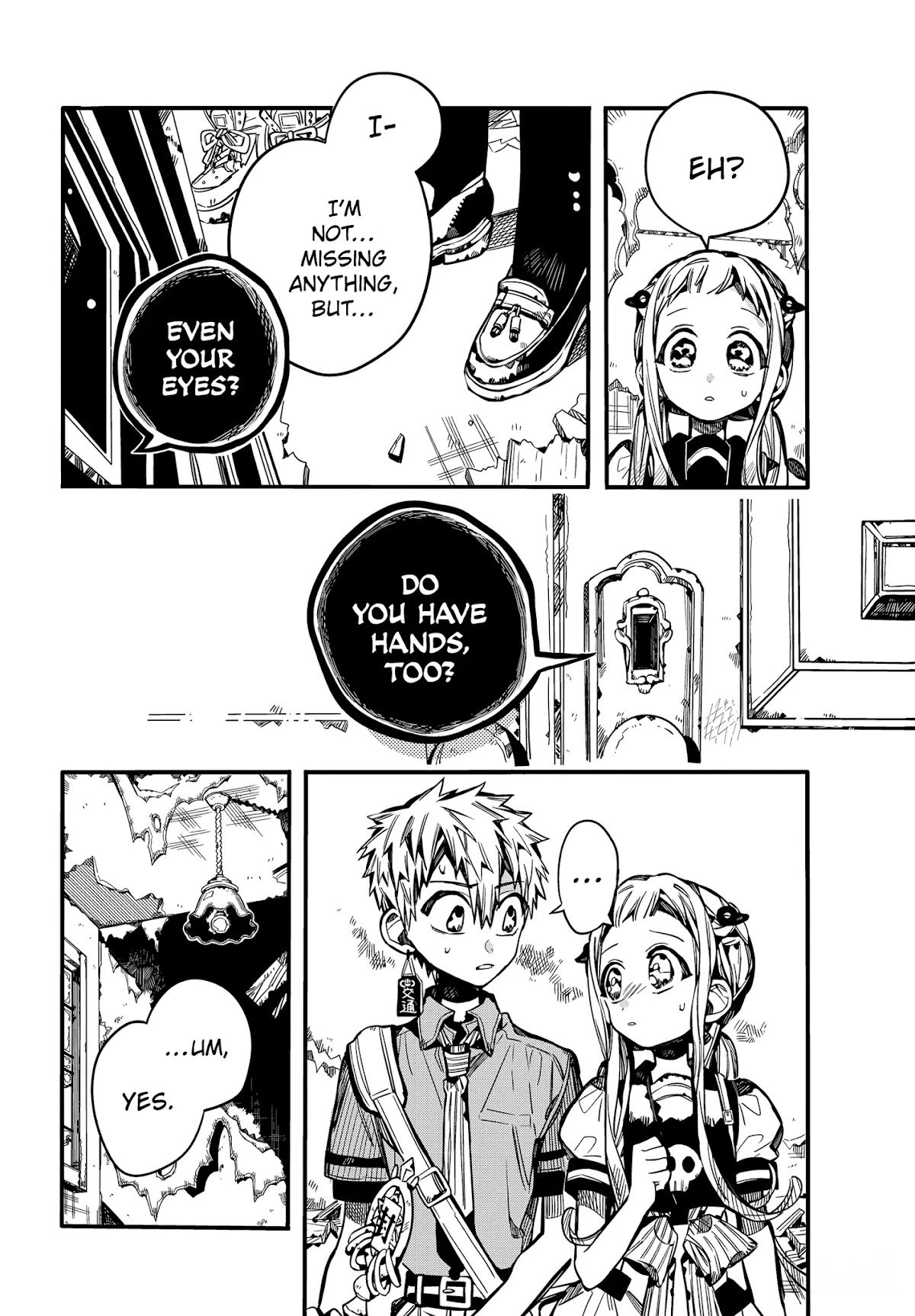 Jibaku Shounen Hanako-kun Chapter 75 page 28 - Chapter 75: Encounter