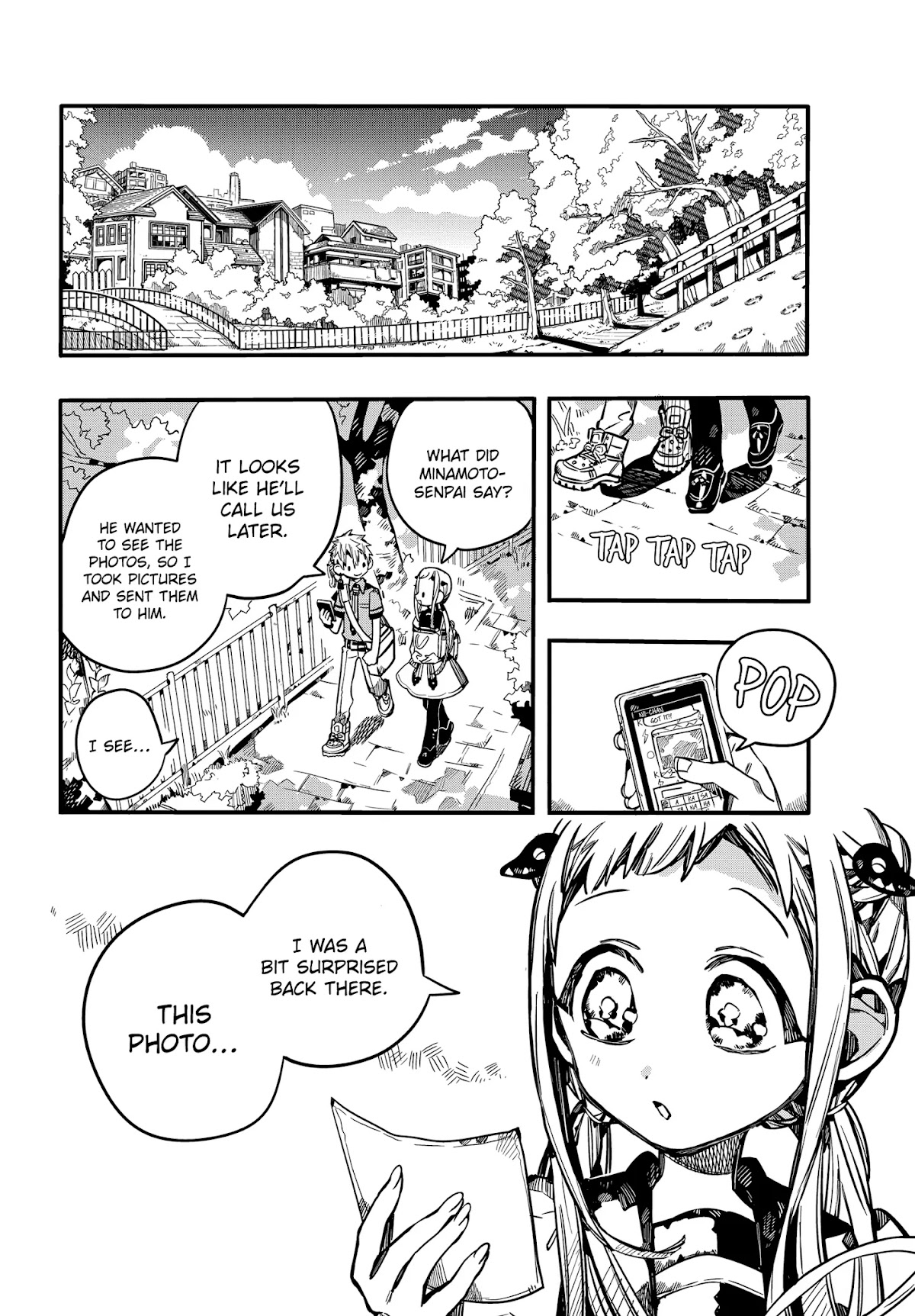 Jibaku Shounen Hanako-kun Chapter 75 page 4 - Chapter 75: Encounter