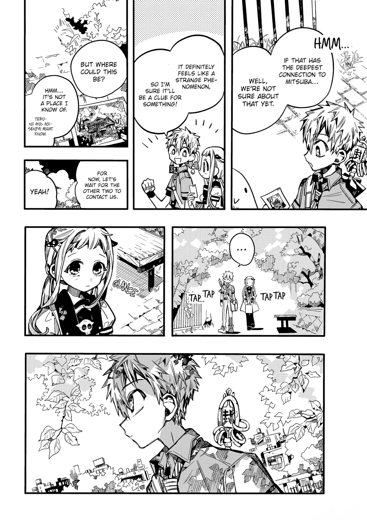 Jibaku Shounen Hanako-kun Chapter 75 page 6 - Chapter 75: Encounter