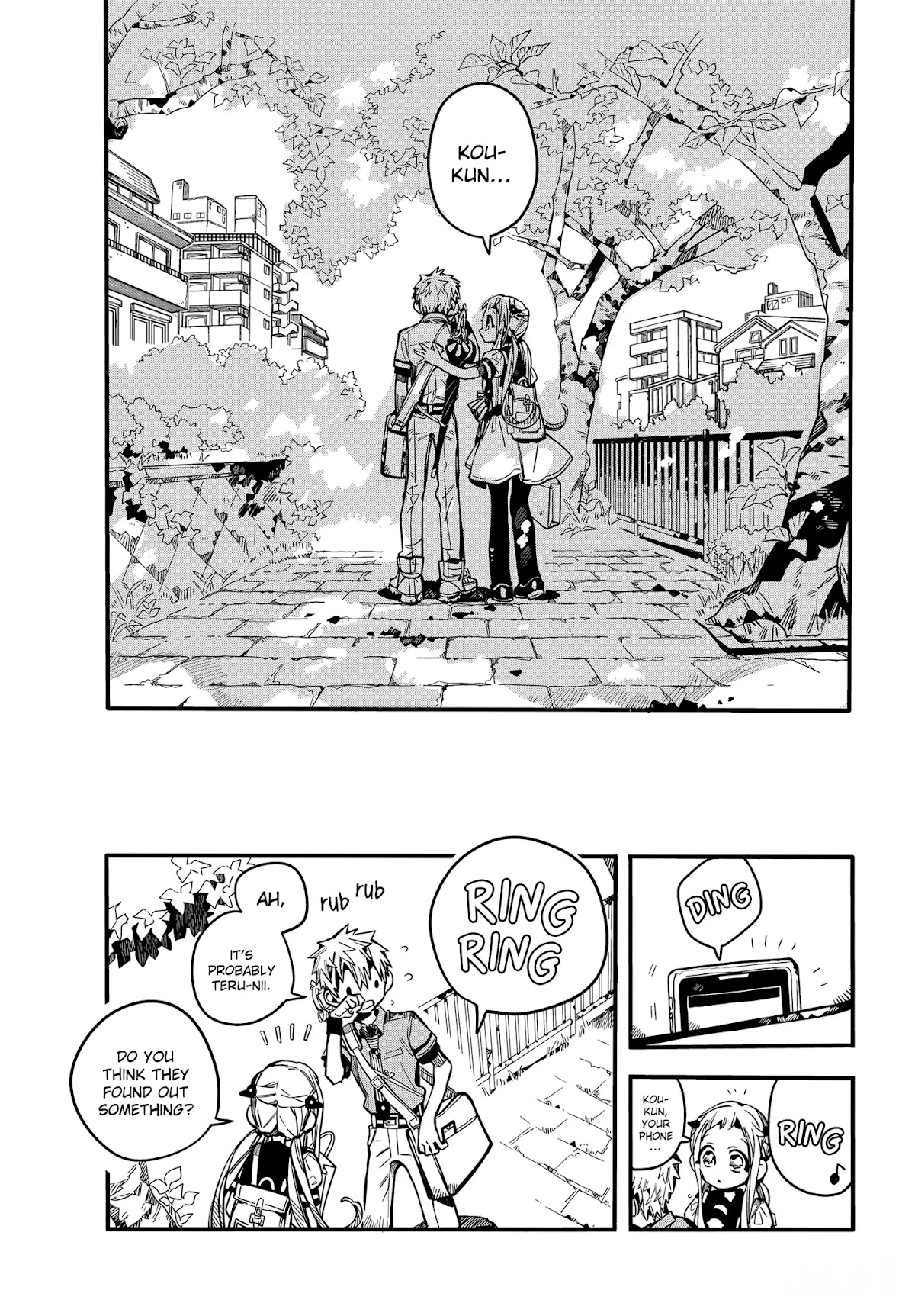 Jibaku Shounen Hanako-kun Chapter 75 page 9 - Chapter 75: Encounter