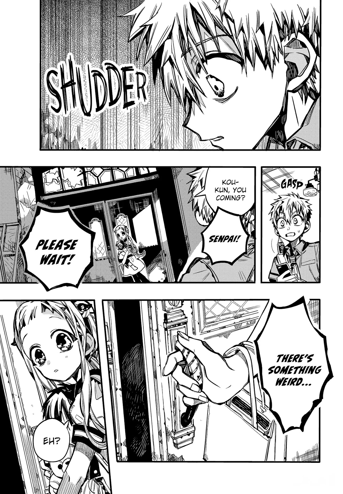 Jibaku Shounen Hanako-kun Chapter 76 page 10 - Chapter 76: The Red House
