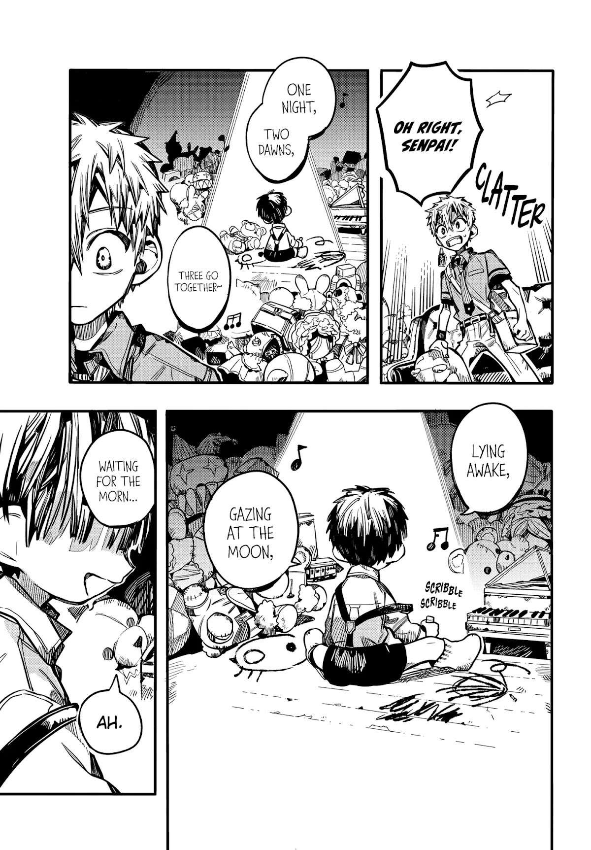 Jibaku Shounen Hanako-kun Chapter 76 page 13 - Chapter 76: The Red House