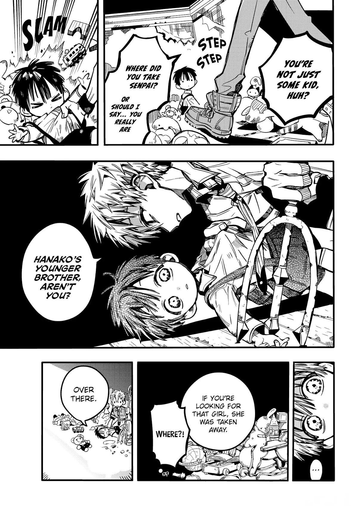 Jibaku Shounen Hanako-kun Chapter 76 page 15 - Chapter 76: The Red House