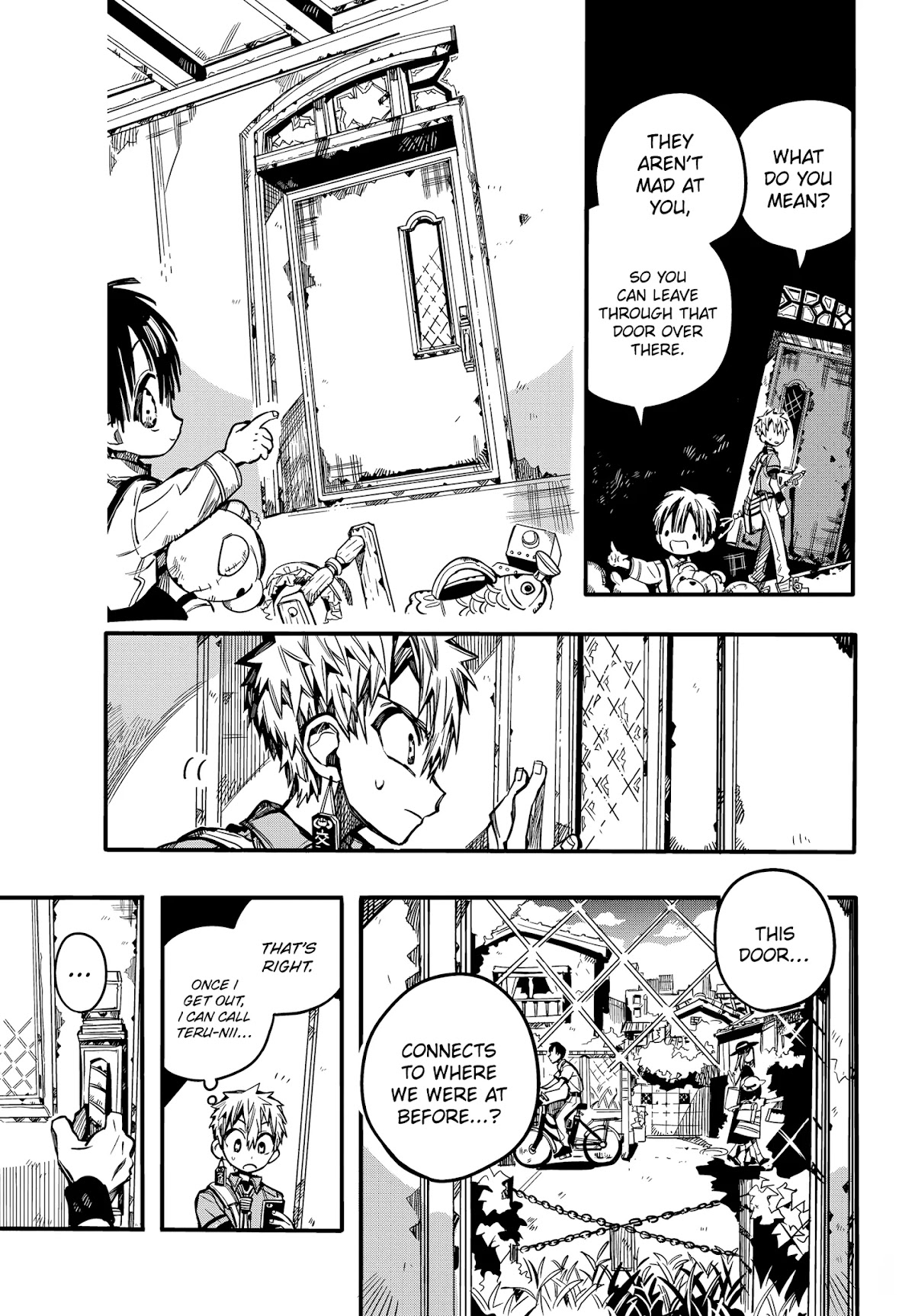 Jibaku Shounen Hanako-kun Chapter 76 page 17 - Chapter 76: The Red House