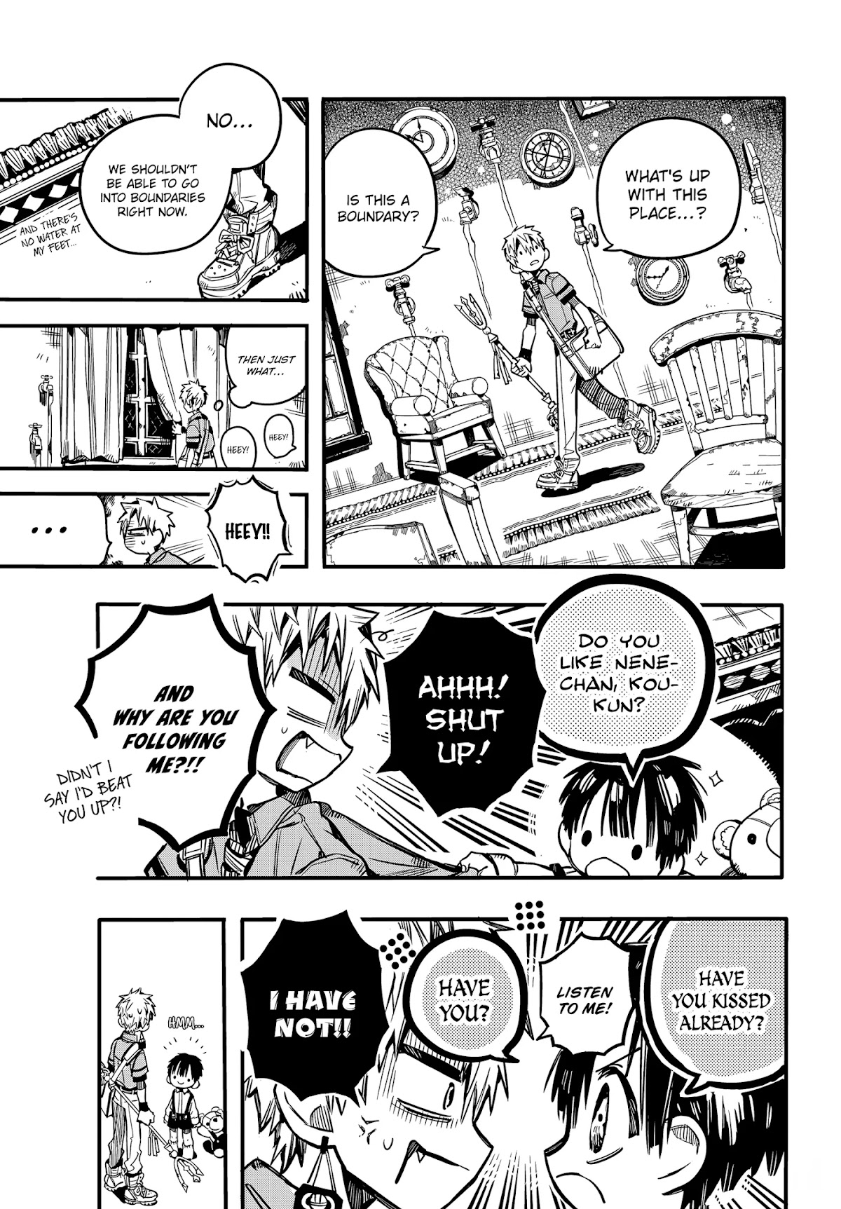 Jibaku Shounen Hanako-kun Chapter 76 page 21 - Chapter 76: The Red House