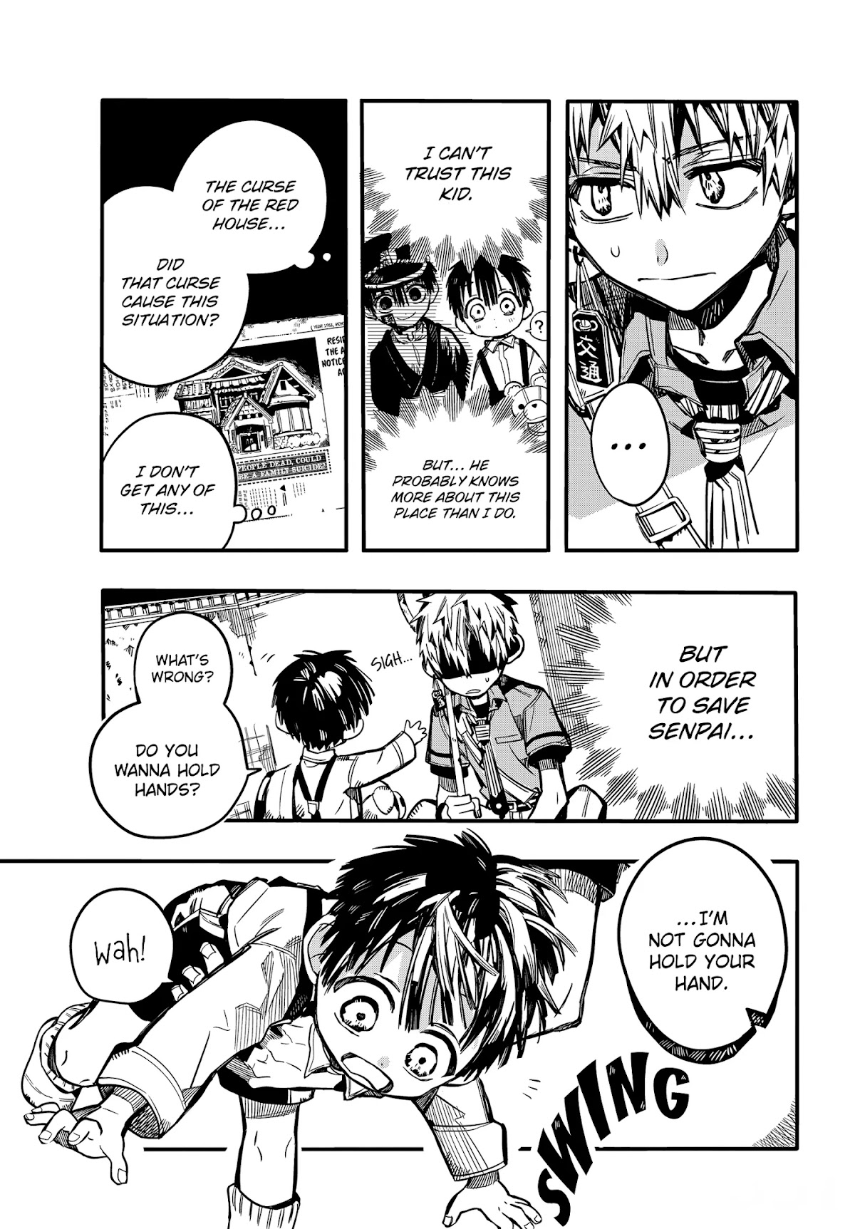 Jibaku Shounen Hanako-kun Chapter 76 page 27 - Chapter 76: The Red House