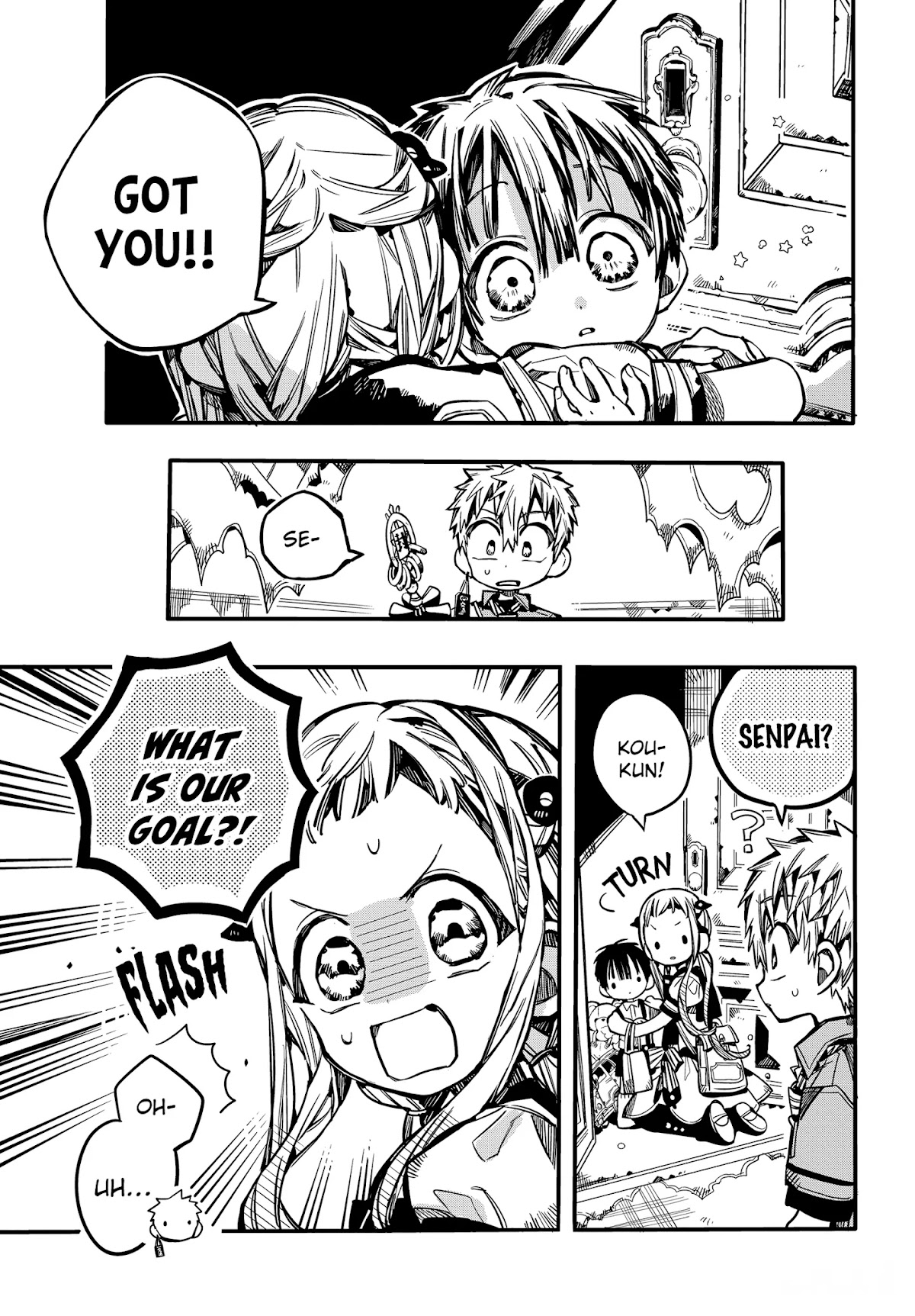 Jibaku Shounen Hanako-kun Chapter 76 page 4 - Chapter 76: The Red House