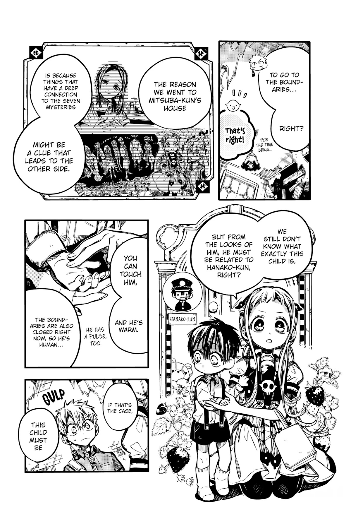 Jibaku Shounen Hanako-kun Chapter 76 page 5 - Chapter 76: The Red House