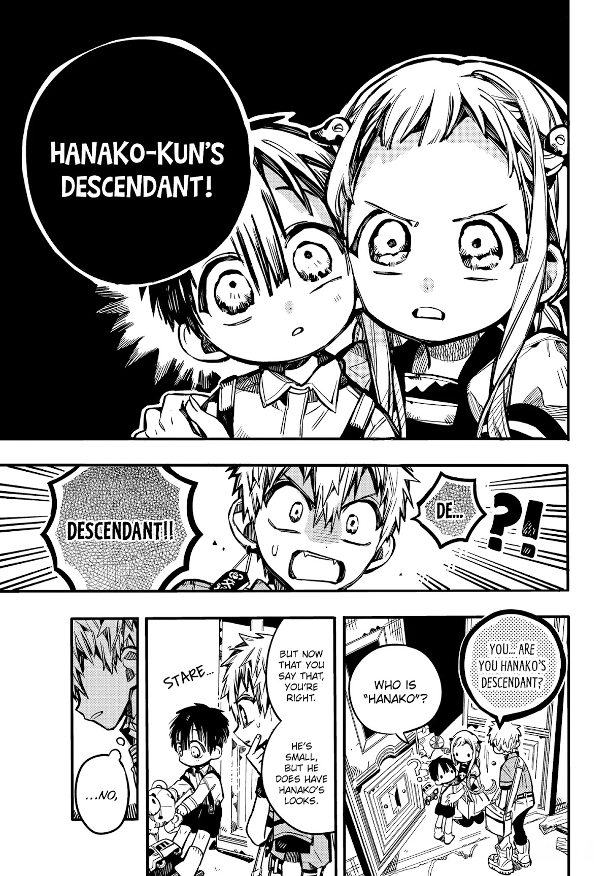 Jibaku Shounen Hanako-kun Chapter 76 page 6 - Chapter 76: The Red House