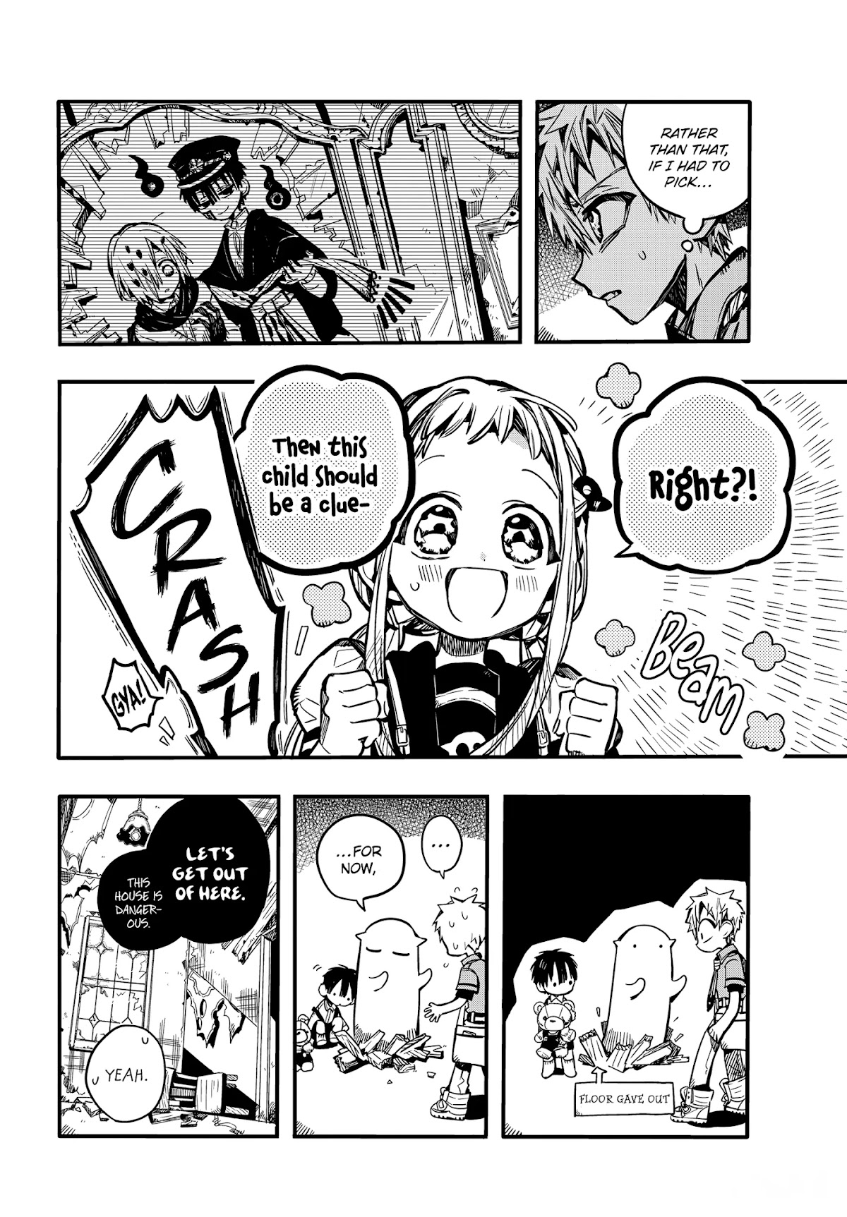 Jibaku Shounen Hanako-kun Chapter 76 page 7 - Chapter 76: The Red House