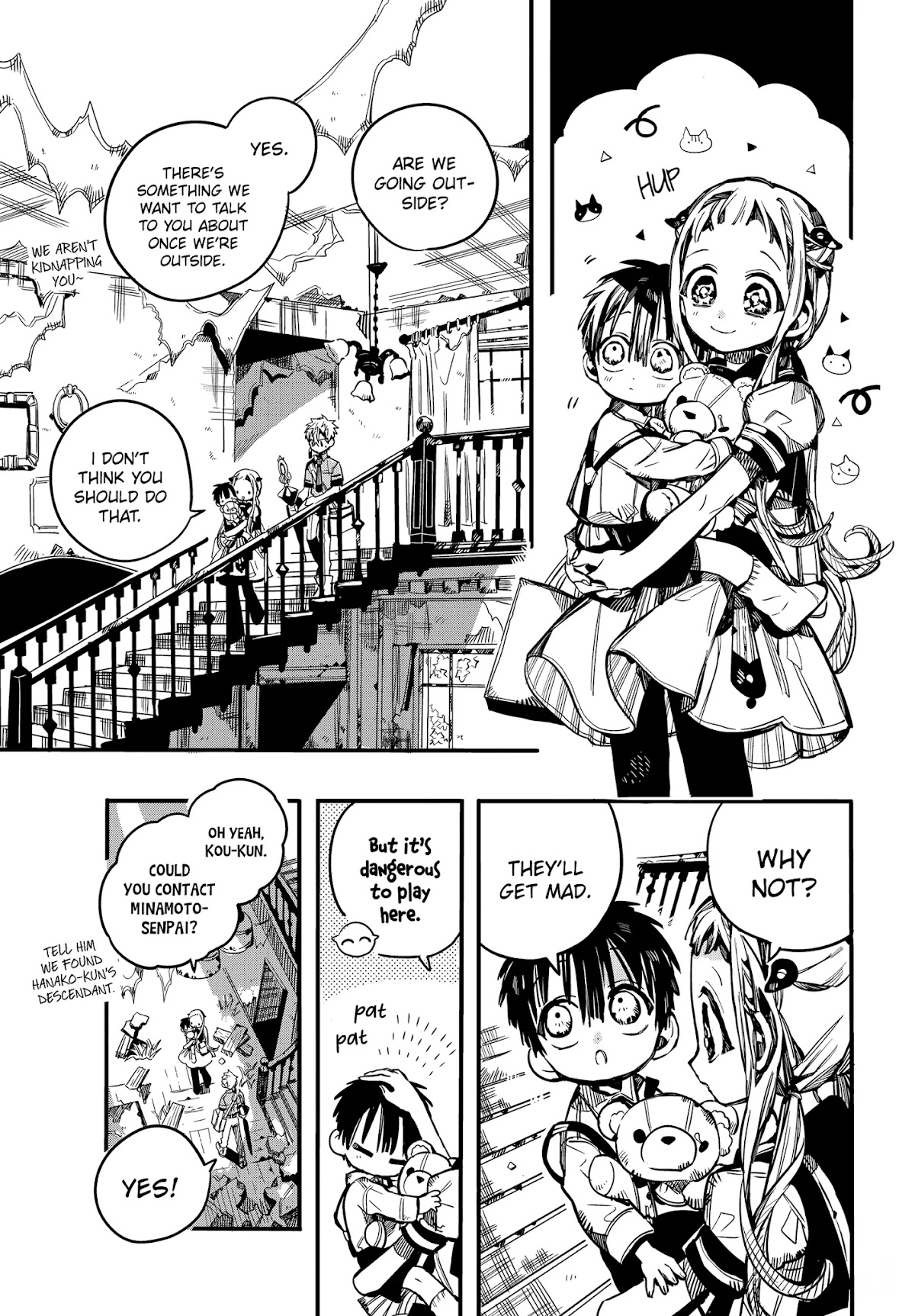 Jibaku Shounen Hanako-kun Chapter 76 page 8 - Chapter 76: The Red House