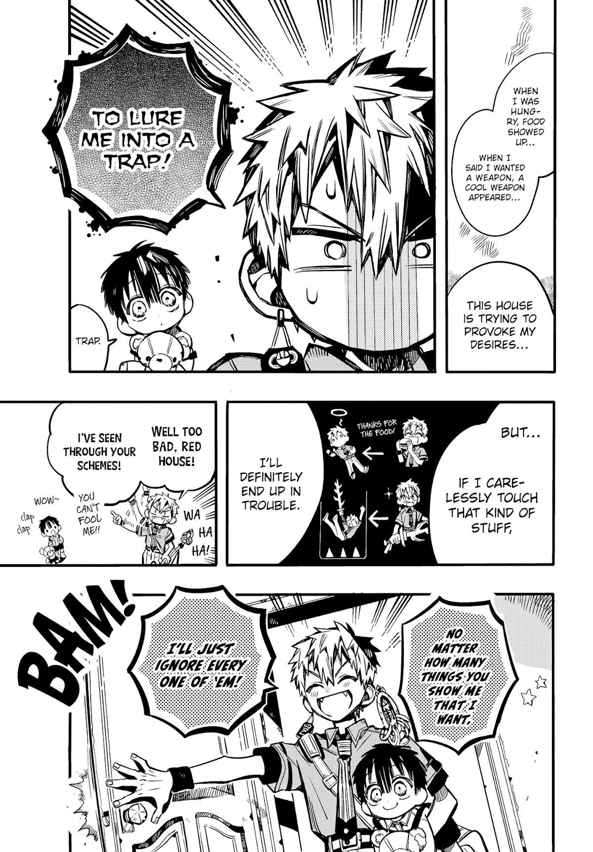 Jibaku Shounen Hanako-kun Chapter 77 page 12 - Chapter 77: The Red House (Part 2)