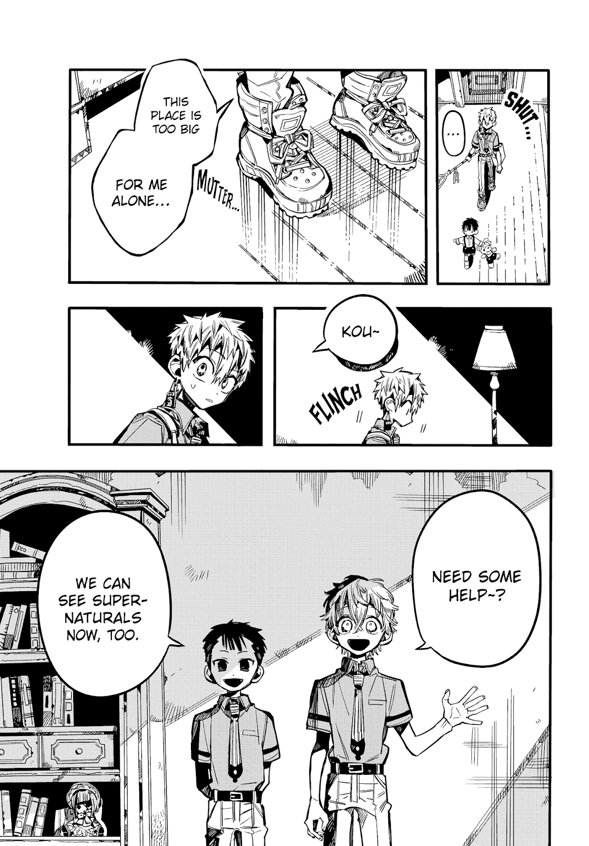 Jibaku Shounen Hanako-kun Chapter 77 page 22 - Chapter 77: The Red House (Part 2)