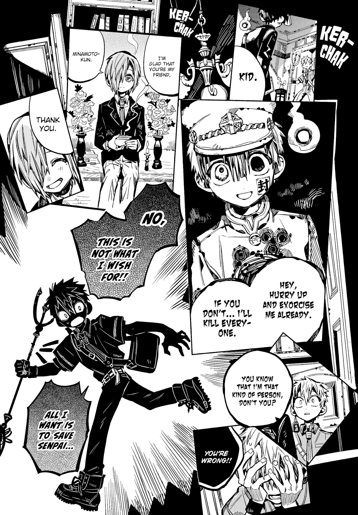 Jibaku Shounen Hanako-kun Chapter 77 page 24 - Chapter 77: The Red House (Part 2)