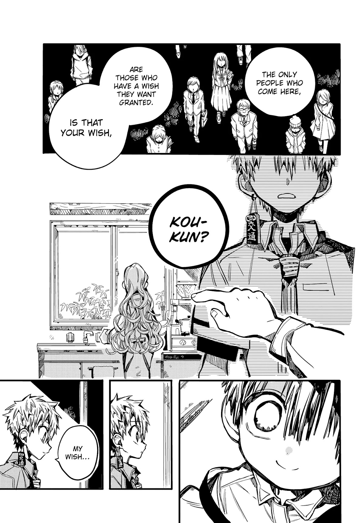 Jibaku Shounen Hanako-kun Chapter 77 page 36 - Chapter 77: The Red House (Part 2)