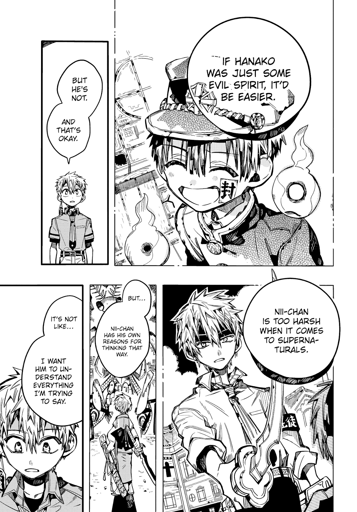 Jibaku Shounen Hanako-kun Chapter 77 page 38 - Chapter 77: The Red House (Part 2)