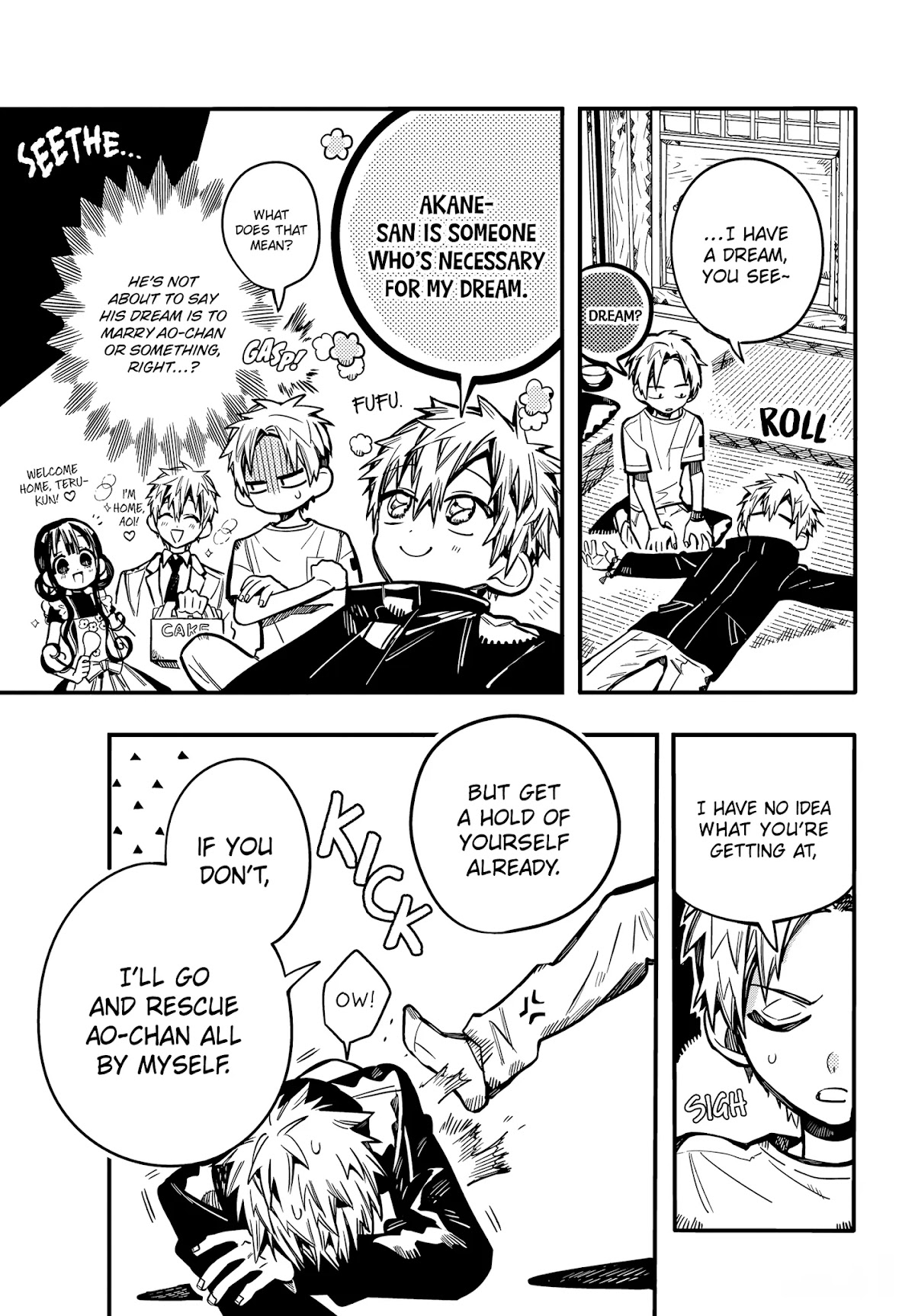 Jibaku Shounen Hanako-kun Chapter 79 page 33 - Chapter 79: The Red House (Part 4)