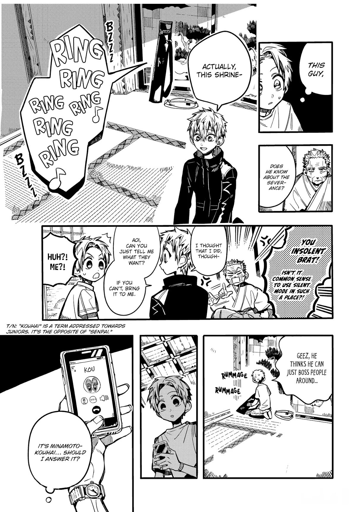Jibaku Shounen Hanako-kun Chapter 79 page 9 - Chapter 79: The Red House (Part 4)