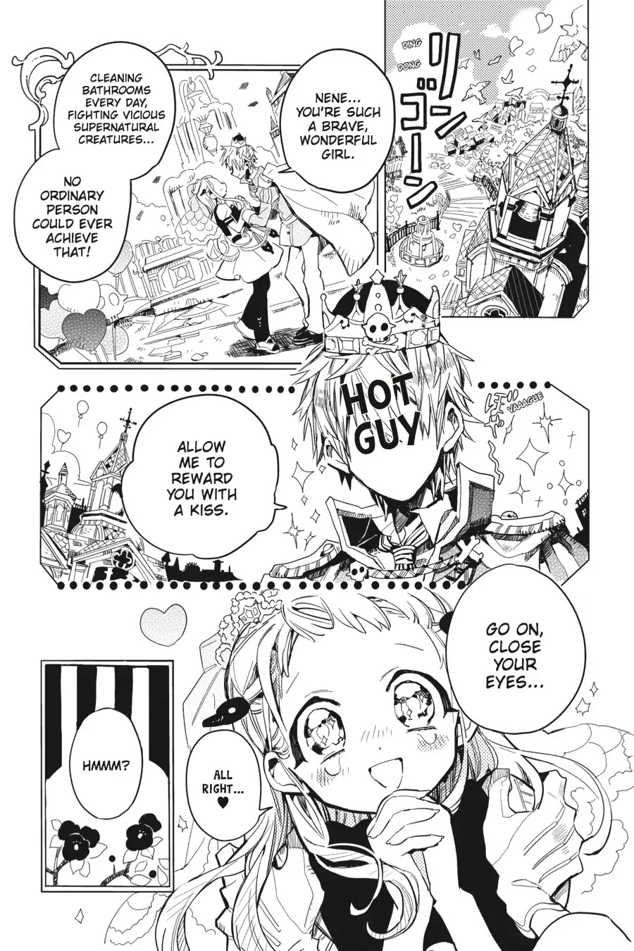 Jibaku Shounen Hanako-kun Chapter 8 page 1 - Chapter 8