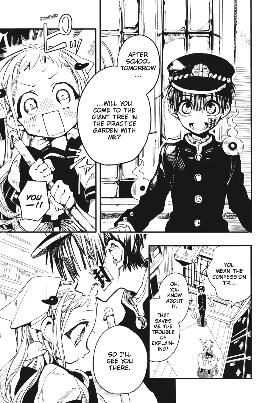 Jibaku Shounen Hanako-kun Chapter 8 page 13 - Chapter 8