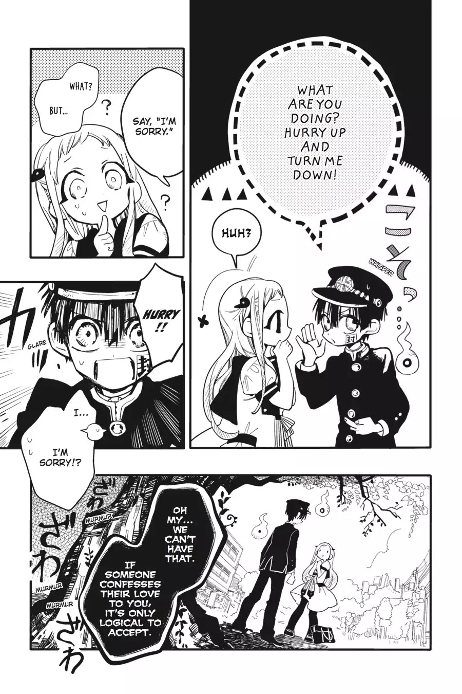Jibaku Shounen Hanako-kun Chapter 8 page 23 - Chapter 8