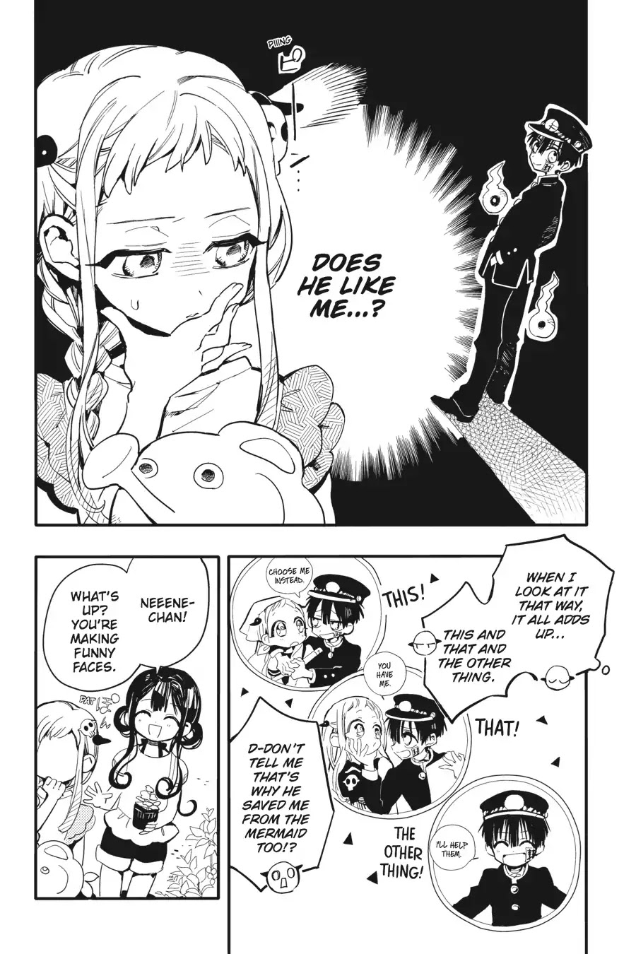 Jibaku Shounen Hanako-kun Chapter 8 page 6 - Chapter 8