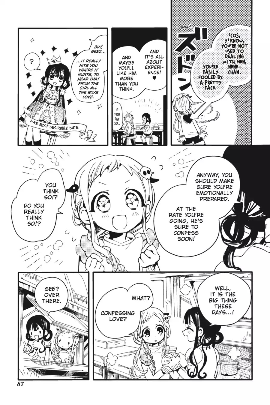 Jibaku Shounen Hanako-kun Chapter 8 page 9 - Chapter 8