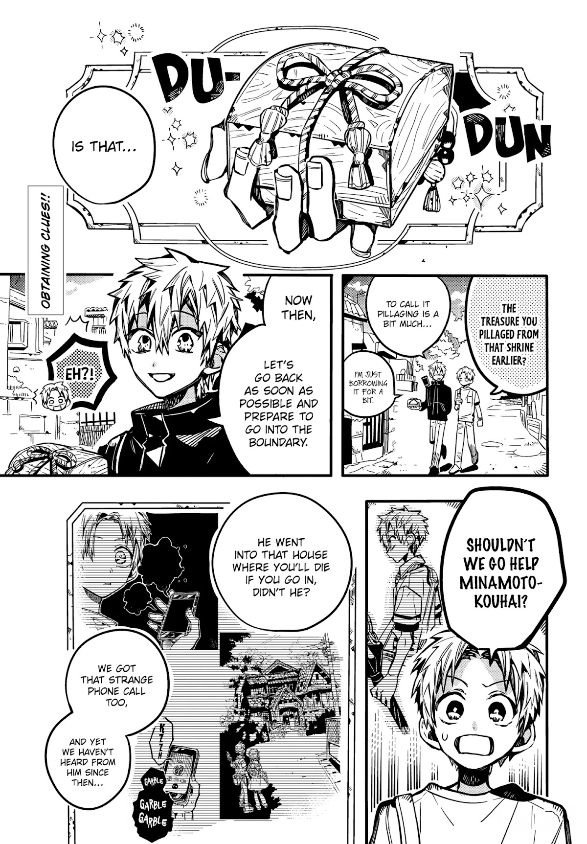 Jibaku Shounen Hanako-kun Chapter 80 page 3 - Chapter 80: The Red House (Part 5)