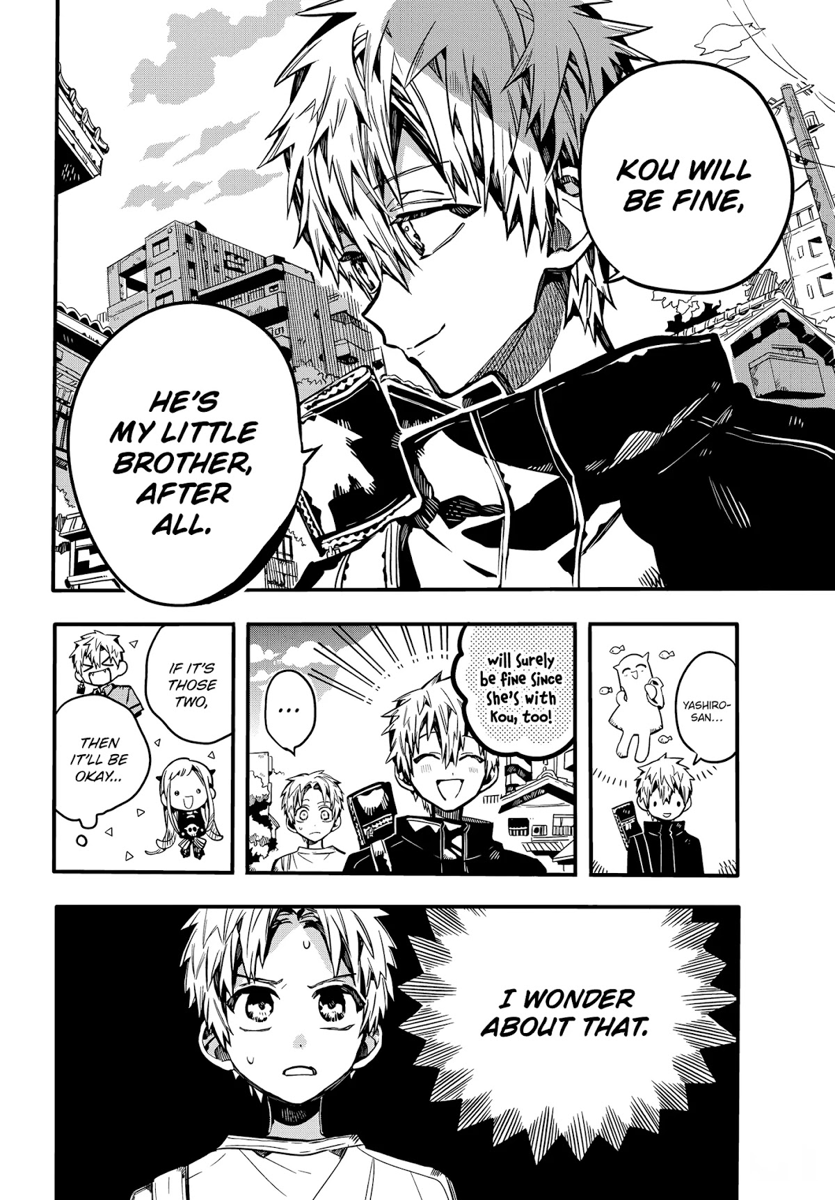 Jibaku Shounen Hanako-kun Chapter 80 page 4 - Chapter 80: The Red House (Part 5)