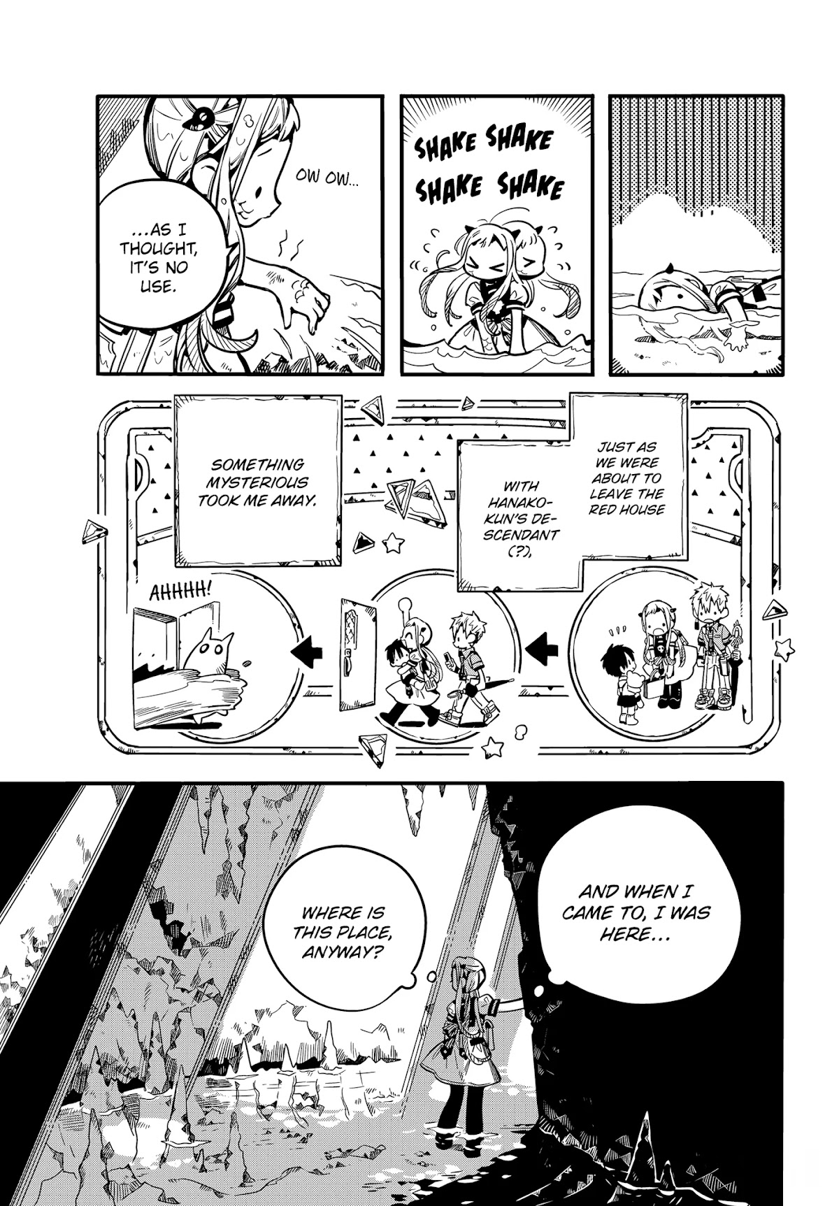 Jibaku Shounen Hanako-kun Chapter 80 page 7 - Chapter 80: The Red House (Part 5)