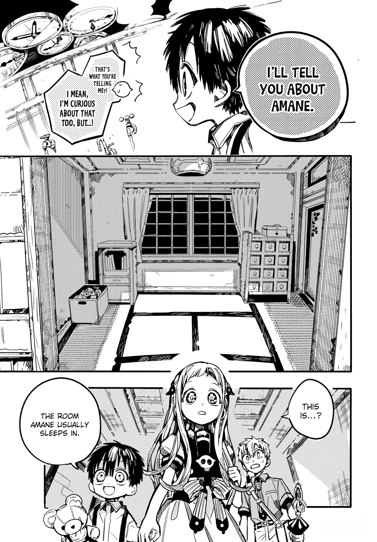 Jibaku Shounen Hanako-kun Chapter 81 page 14 - Chapter 81: The Red House (Part 6)